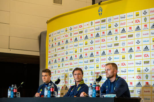 Mattias Svanberg, Kristoffer Olsson and Sebastian Larsson