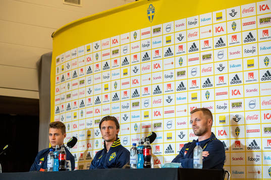 Mattias Svanberg, Kristoffer Olsson and Sebastian Larsson