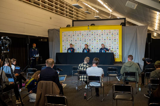 Mattias Svanberg, Kristoffer Olsson and Sebastian Larsson