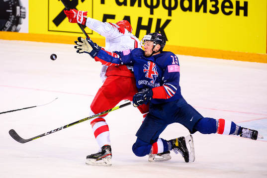 Nicklas Jensen of Denmark and Mark Richardson of Great