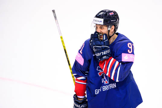 Ben Lake of Great Britain looks dejected