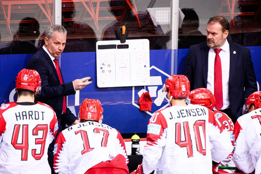 Jens Nielsen, Assistant coach and Heinz Ehlers, Head coach