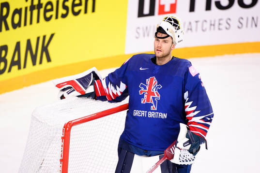 Goalkeeper Ben Bowns of Great Britain