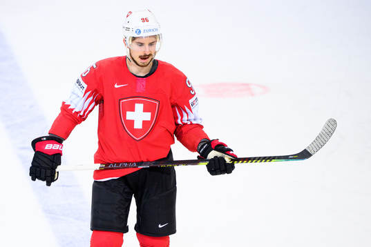 Noah Rod of Switzerland looks dejected