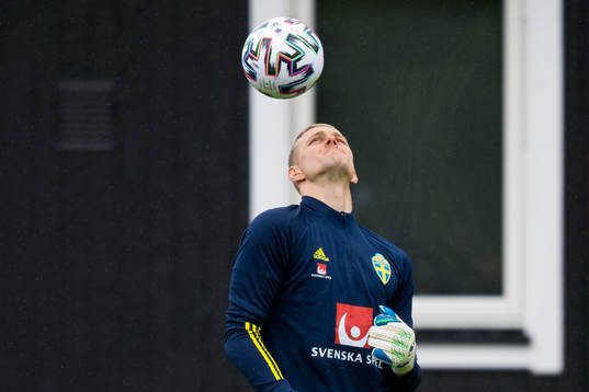 Goalkeeper Karl-Johan Johnsson
