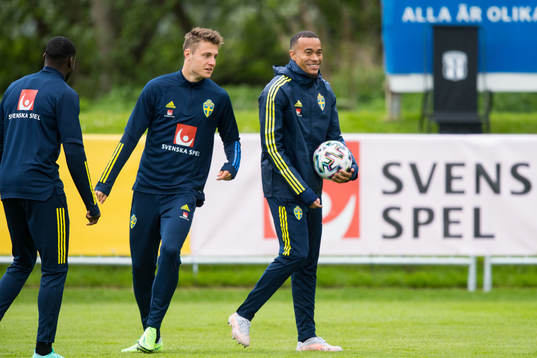 Mattias Svanberg and Robin Quaison