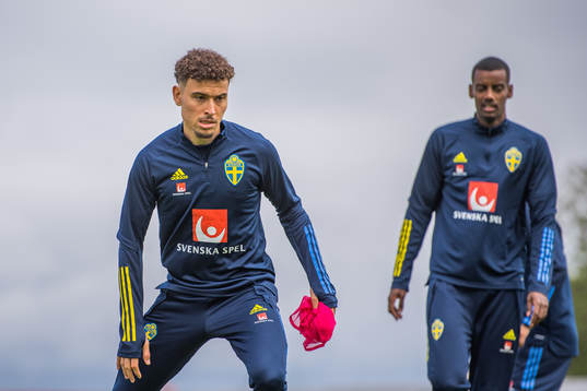 Jordan Larsson and Alexander Isak