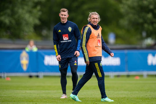 Emil Krafth and Emil Forsberg
