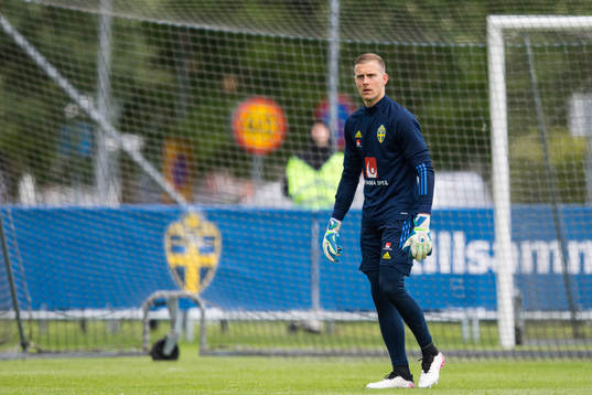 Goalkeeper Karl-Johan Johnsson