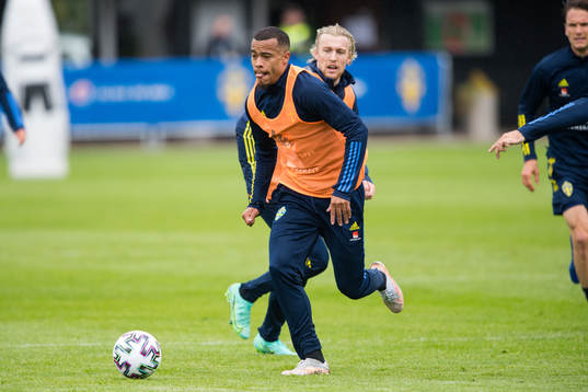 Robin Quaison and Emil Forsberg
