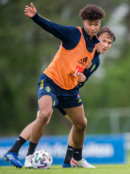 Jens Cajuste and Albin Ekdal
