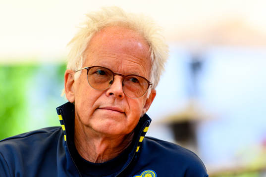 Team doctor Anders Valentin of the Swedish national