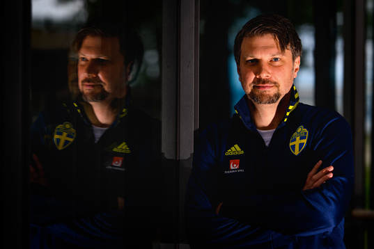 Sport psychologist Daniel Ekvall of the Swedish national