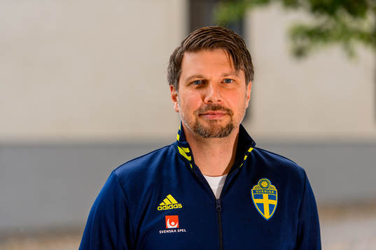 Sport psychologist Daniel Ekvall of the Swedish national