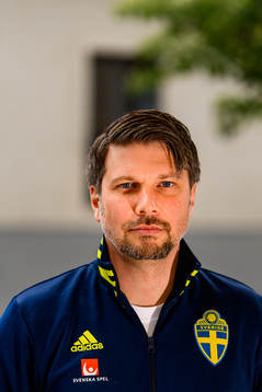 Sport psychologist Daniel Ekvall of the Swedish national