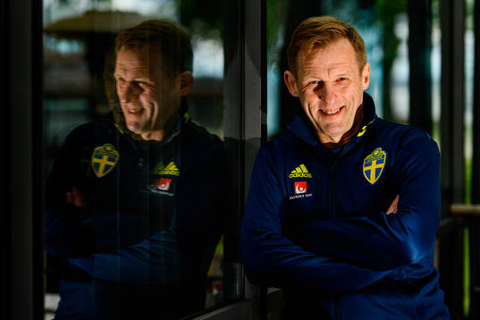 Performance Manager Paul Balsom of the Swedish national