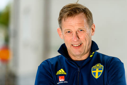 Performance Manager Paul Balsom of the Swedish national