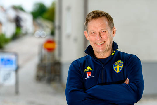 Performance Manager Paul Balsom of the Swedish national