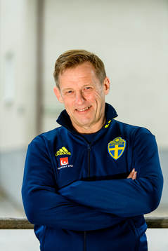 Performance Manager Paul Balsom of the Swedish national