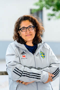 Media manager Ester Kristiansson of the Swedish national