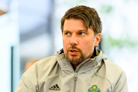 Sports psychologist Daniel Ekvall of the Swedish national