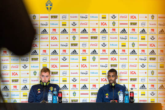 Dejan Kulusevski and Alexander Isak