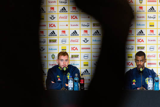 Dejan Kulusevski and Alexander Isak