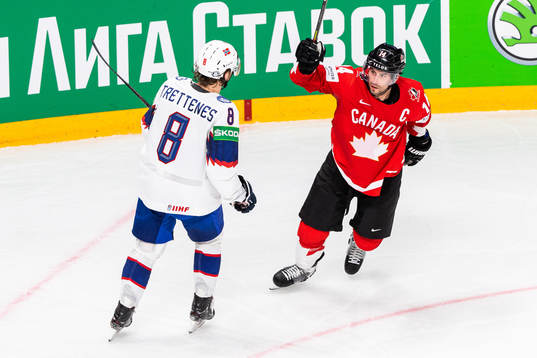 Mathias Trettenes of Norway looks dejected while Adam