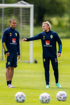 Robin Quaison and Emil Forsberg