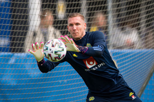 Goalkeeper Robin Olsen