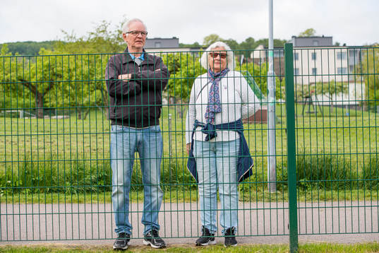 Marcus Danielson (not pictured) parents