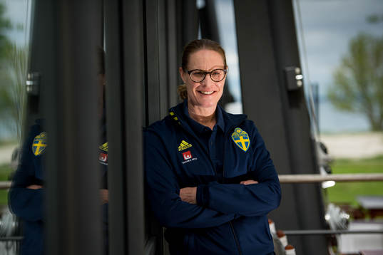 Coordinator Cecilia Sandell poses for a portrait