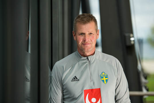 Masseur Anders Smith poses for a portrait