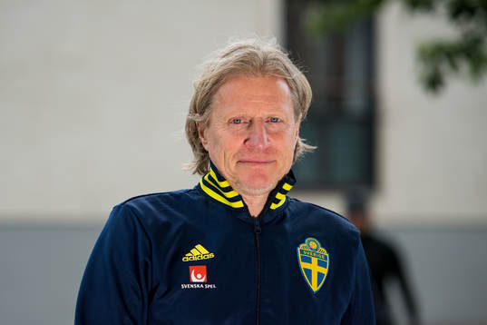 Team manager Stefan Pettersson poses for a portrait
