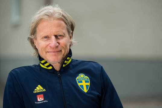 Team manager Stefan Pettersson poses for a portrait