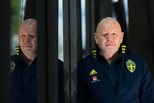 Anders Goding, Sponsor representative Adidas poses for a