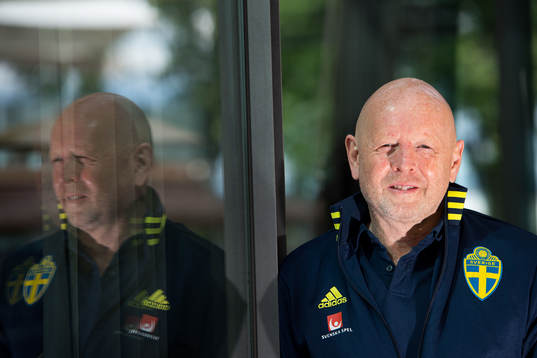 Anders Goding, Sponsor representative Adidas poses for a