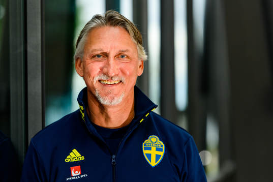 Head of security Jan Gustavsson poses for a portrait