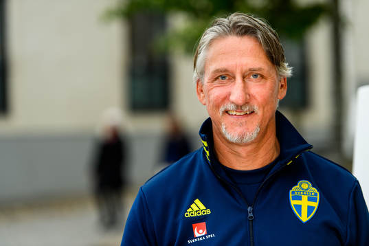 Head of security Jan Gustavsson poses for a portrait