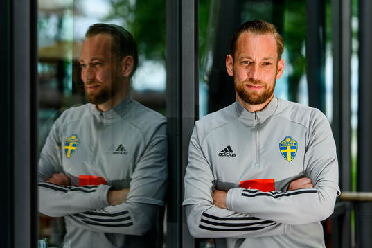Christian Andersson, physiotherapist poses for a portrait