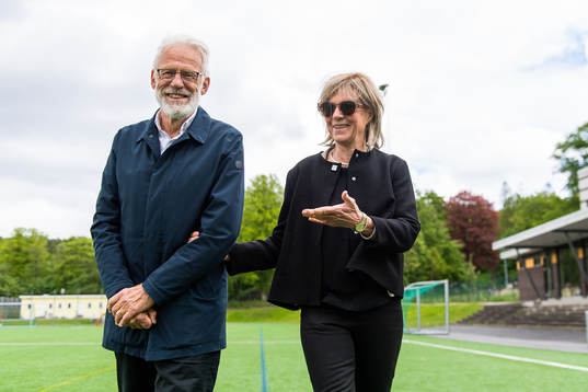 Stig och Monika Svensson, pappa och mamma till