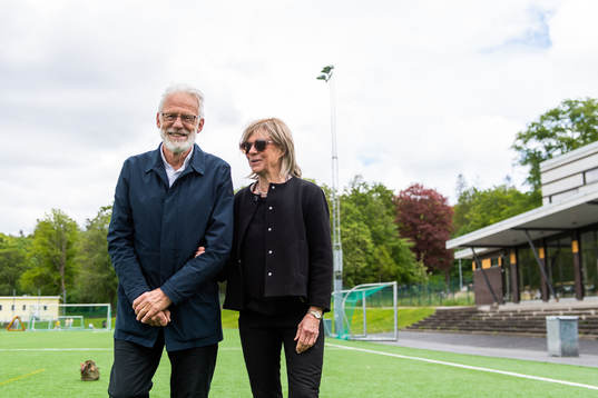Stig och Monika Svensson, pappa och mamma till