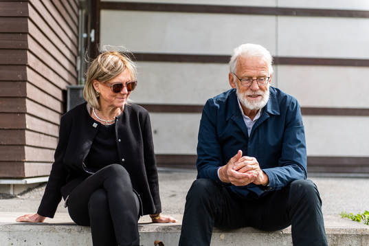 Monika och Stig Svensson, mamma och pappa till