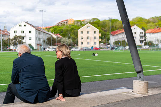 Stig och Monika Svensson, pappa och mamma till