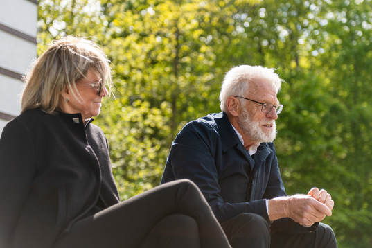 Monika och Stig Svensson, mamma och pappa till