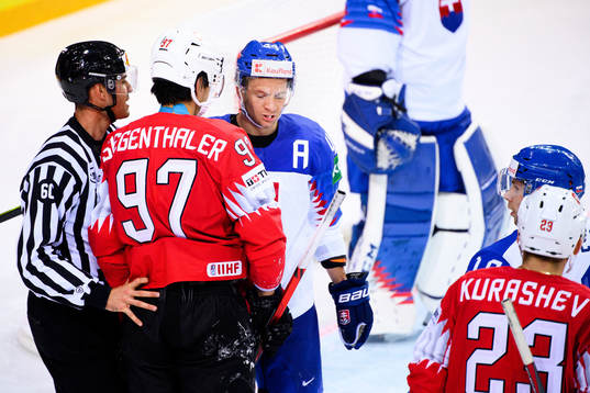 Jonas Siegenthaler of Switzerland and Mislav Rosandic of