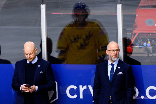 Marcus Ragnarsson, Assistant coach and Markus Åkerblom,