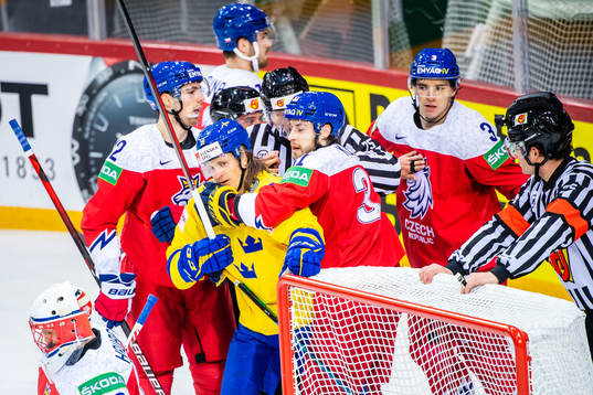 Marcus Sörensen of Sweden and Lukas Klok of Czech Republic