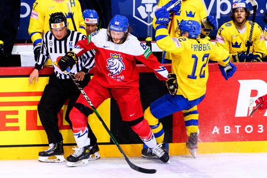 Libor Sulak of Czech Republic and Max Friberg of Sweden