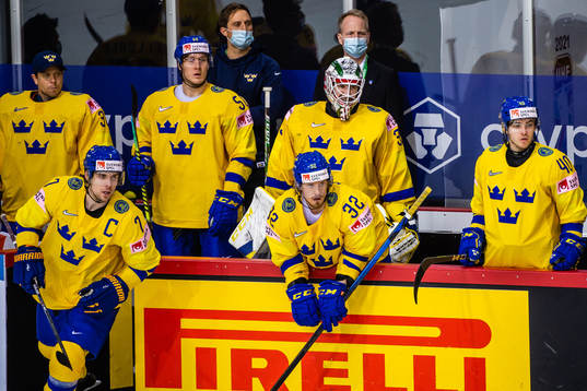 Goalkeeper Adam Reideborn of Sweden